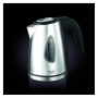 Electric kettle ADLER AD 1203, 1L, metal, silver