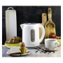 Electric kettle ADLER AD 1234, 1,7L, material, white and grey