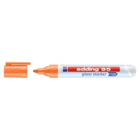 Marker do powierzchni szklanych E-95 EDDING, 1,5-3 mm, pomarańczowy, Markery, Artykuły do pisania i korygowania