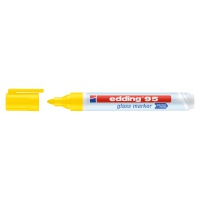 Marker do powierzchni szklanych E-95 EDDING, 1,5-3 mm, żółty, Markery, Artykuły do pisania i korygowania