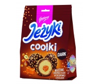 Pralinki JEŻYKI Coolki, dark, 140g, Ciastka, Artykuły spożywcze