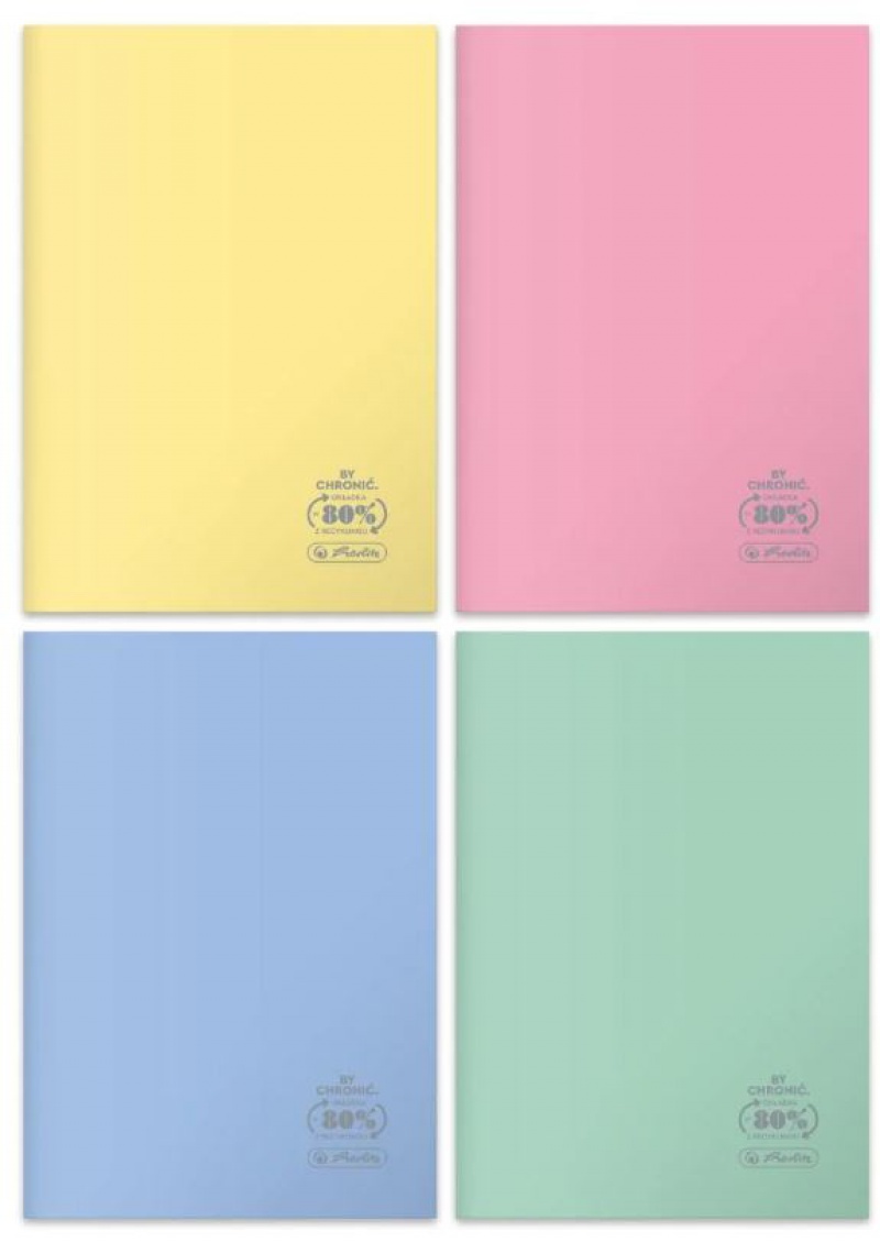 ZESZYT A4 60 KR ECO PP PASTEL COLOR, Zeszyty, Zeszyty i bloki
