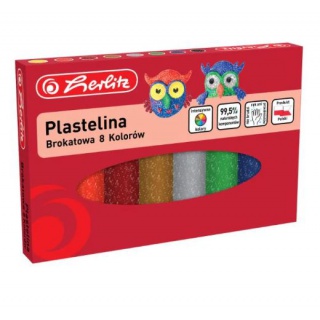 PLASTELINA 8 KOLORÓW BROKATOWA, Podkategoria, Kategoria