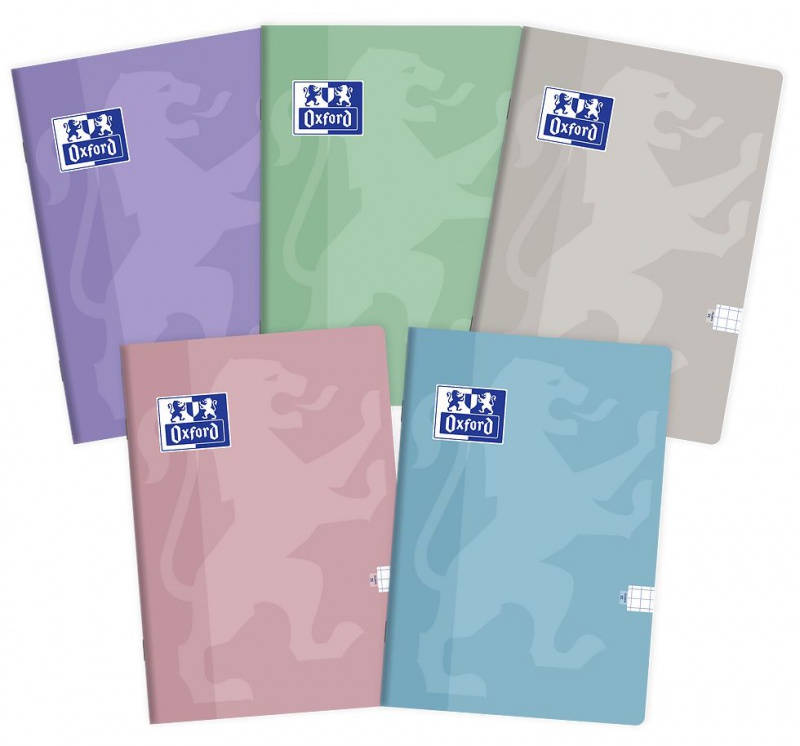 ZESZYT OXFORD TOUCH PASTEL A5 32K.KRATKA 10szt., Podkategoria, Kategoria