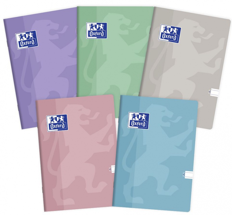 ZESZYT OXFORD TOUCH PASTEL A5 60K.LINIA 5szt., Podkategoria, Kategoria