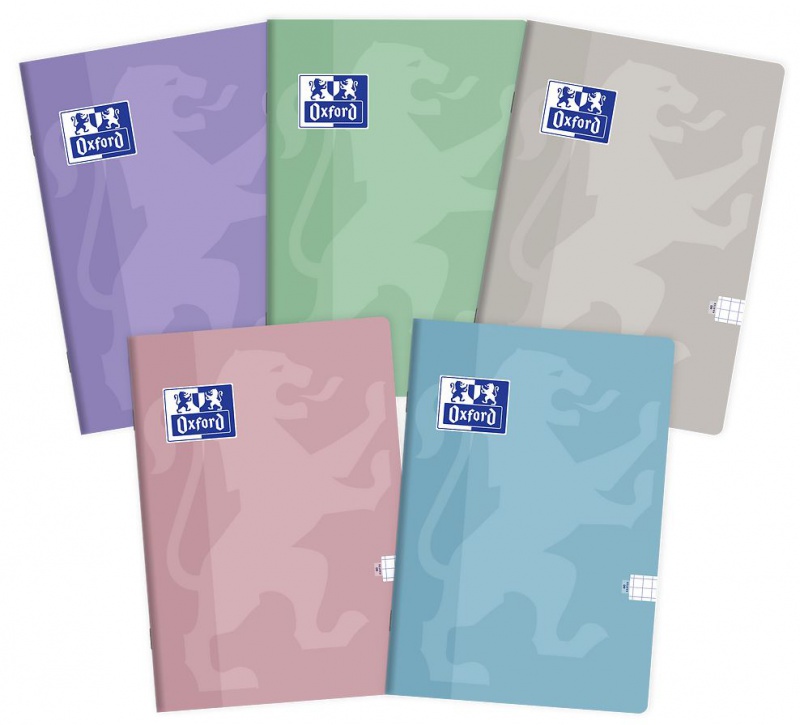 ZESZYT OXFORD TOUCH PASTEL A4 60K.KRATKA 5szt., Podkategoria, Kategoria