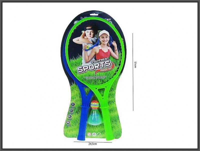 RAKIETKI 50CM Z LOTKĄ I PIŁKĄ 010-3A 0340, Podkategoria, Kategoria