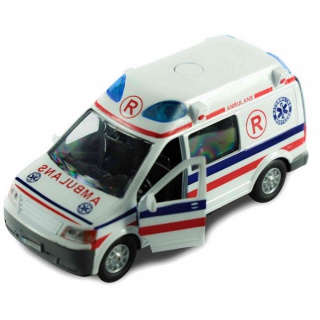 VAN KARETKA POGOTOWIA Z GŁOSEM 14CM 6944, Podkategoria, Kategoria
