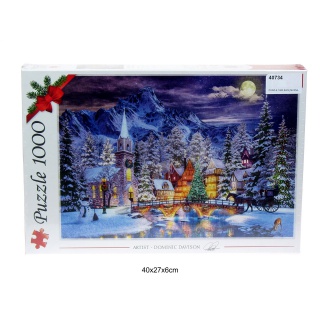 PUZZLE "1000 - Świąteczna atmosfera !!, Promocje, ~ Nagrody