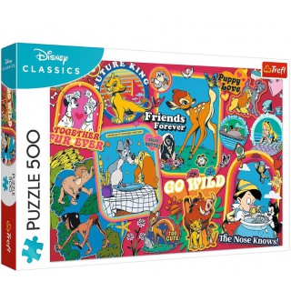 Puzzle 500 - Disney: Na przestrzeni lat !!, Podkategoria, Kategoria