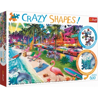 Puzzle 600 Crazy Shapes - Plaża w Miami !!, Podkategoria, Kategoria