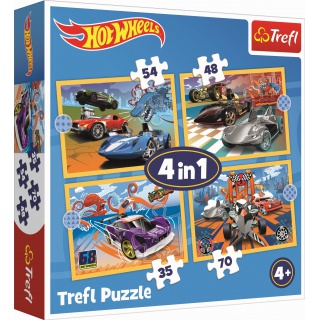 Puzzle 4w1 - Pojazdy Hot Wheels !!, Podkategoria, Kategoria