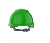 EVOLite® Mid Peak vented Green Helmet - Slip Ratchet