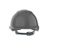 EVOLite® Mid Peak vented Grey Helmet - Slip Ratchet
