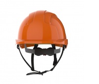 Evolite Linesman, vented,Orange Helmet, Wheel Ratchet