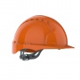 Evo 3® Mid Peak,unvented Orange Helmet - Slip Ratchet