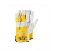 Rękawice Vic Tec RS, robocze typu doker, rozm. 10, żółte, Rękawice, Ochrona indywidualna