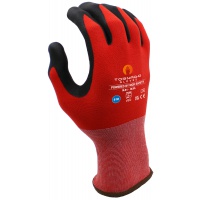 Rękawice Olba MCR, montażowe, rozm. 6, czerwone, Rękawice, Ochrona indywidualna
