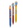 Długopis wymazywalny dla dzieci GIMBOO, z motywem kosmicznym, pakowany w displayu, mix kolorów