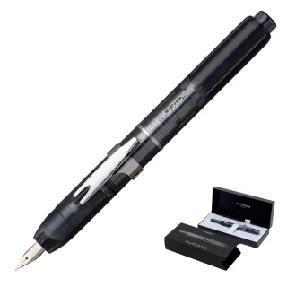 Pióro wieczne PLATINUM Curidas Graphite Smoke, F, Pióra, Artykuły do pisania i korygowania