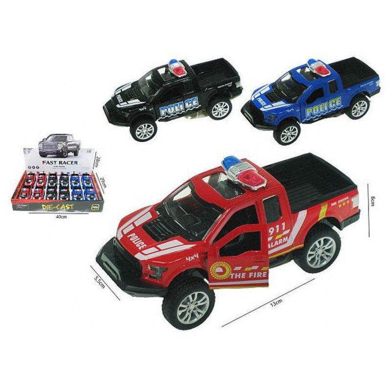 AUTO POLICJA STRAŻ 13CM METAL ŚW.DŹW.3K.K147B9, Podkategoria, Kategoria
