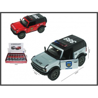 FORD BRONCO BACK 1:34 POLICJA STRAŻ KT5438DPR, Podkategoria, Kategoria