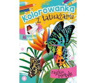 KOLOROWANKA Z TATUAŻEM - RAJSKIE MOTYLE, Podkategoria, Kategoria