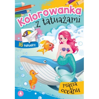 KOLOROWANKA Z TATUAŻEM - MAGIA OCEANU, Podkategoria, Kategoria