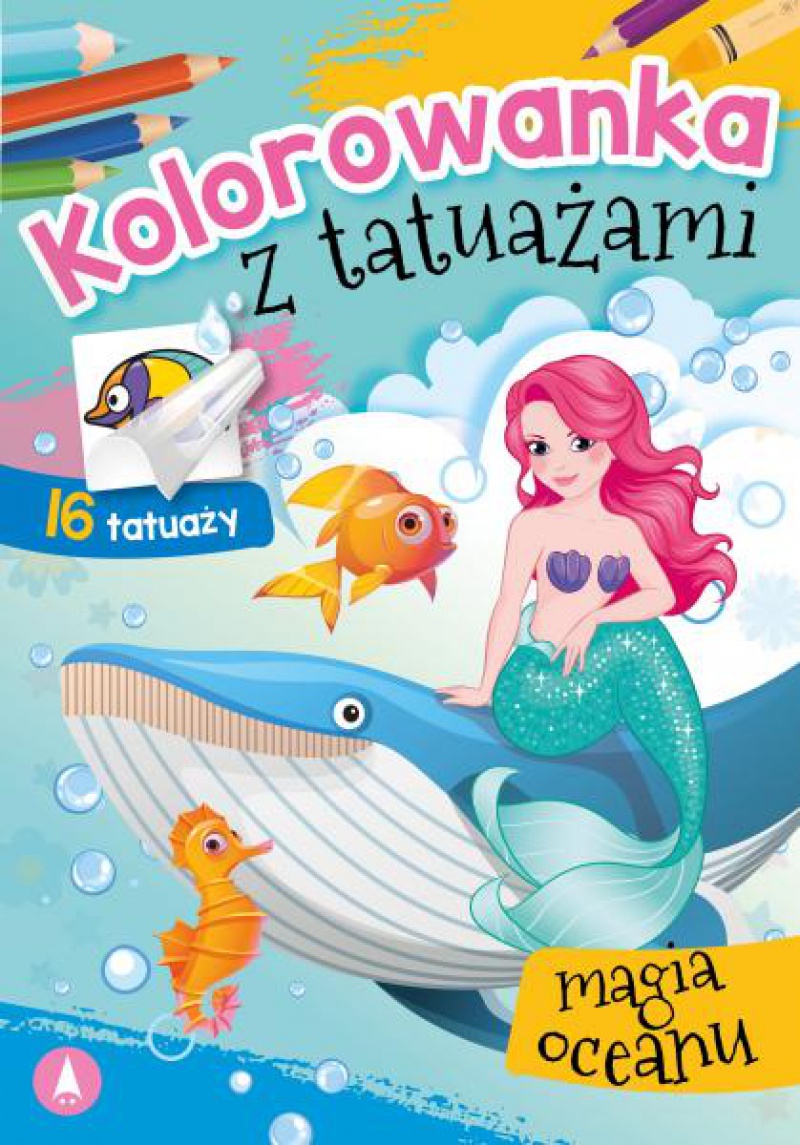 KOLOROWANKA Z TATUAŻEM - MAGIA OCEANU, Podkategoria, Kategoria