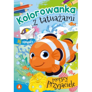 KOLOROWANKA Z TATUAŻEM - MORSCY PRZYJACIELE, Podkategoria, Kategoria