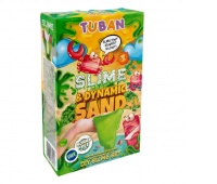 ZESTAW &ndash; DIY TUBAN SLIME & DYNAMIC SAND XL, Gluty, gniotki, Zabawki
