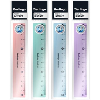 BERLINGO LINIJKA 15cm INSTINCT, Podkategoria, Kategoria