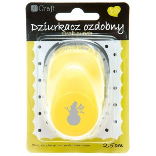 DZIURKACZ OZDOBNY 2,5cm BAŁWANEK 2, Podkategoria, Kategoria