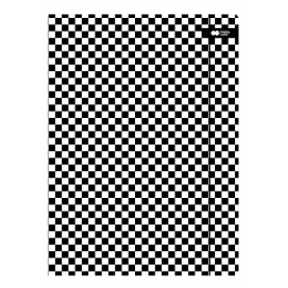 Teczka kartonowa z gumką SKATE szachownica 24x31, Podkategoria, Kategoria