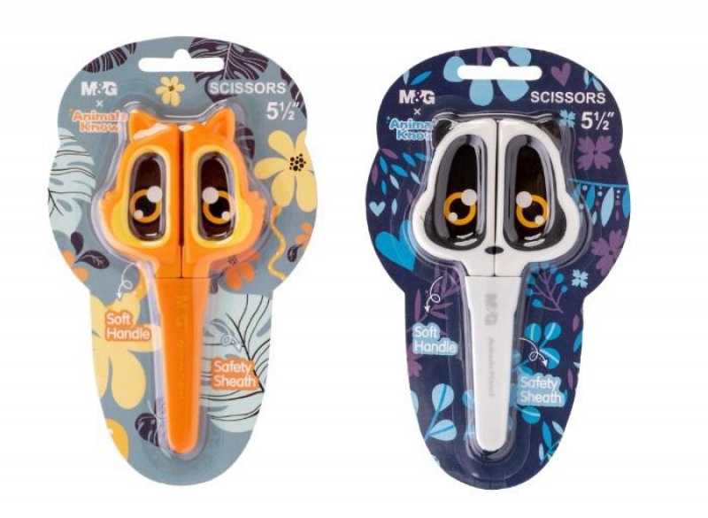Nożyczki szkolne Animal Planet 13,6cm z zab., Podkategoria, Kategoria