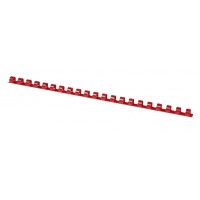Binding combs OFFICE PRODUCTS, 12mm, 100 pcs., red