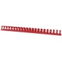 Binding combs OFFICE PRODUCTS, 25mm, 50 pcs., red