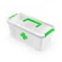 Drug Container ORPLAST, antibacterial, 8l, transparent