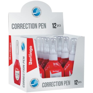 BERLINGO KOREKTOR W PIÓRZE 18ml.METAL.KOŃCÓWKA, Podkategoria, Kategoria