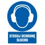 Znak TDC, Stosuj ochronę słuchu