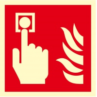Znak TDC, Alarm pożarowy