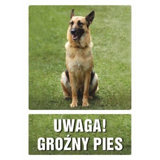 Znak TDC, Uwaga groźny pies, Oznakowanie firm, Ochrona indywidualna