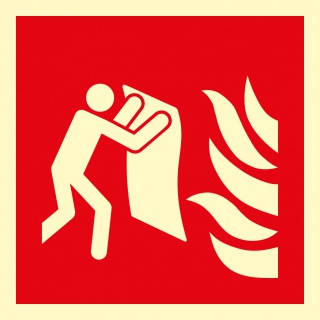 Znak TDC, Koc gaśniczy, Oznakowanie firm, Ochrona indywidualna