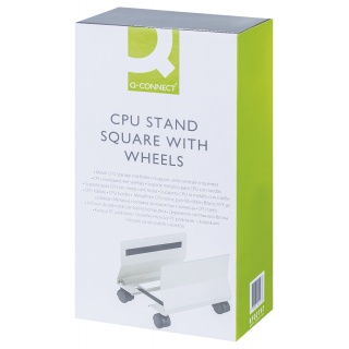 Platforma pod komputer stacjonarny Q-CONNECT, na k&oacute;łkach, do 15 KG, stalowa, Ergonomia, Akcesoria komputerowe