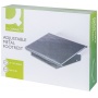 Metalowy podn&oacute;żek Q-CONNECT, 41,5x32,6cm, antypoślizgowy, Podn&oacute;żki i taborety, Wyposażenie biura