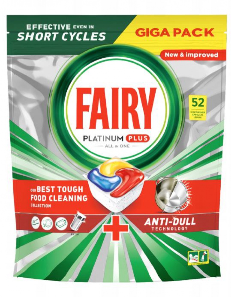 FAIRY TABLETKI DO ZMYW.All In One 52szt.PLAT.LEMON, Podkategoria, Kategoria
