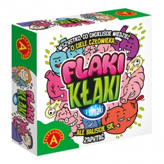 RODZINNA GRA PLANSZOWA FLAKI - KŁAKI !, Planszowe, Gry