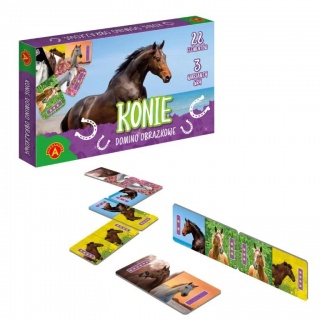 DOMINO OBRAZKOWE - KONIE !, Domino i memos, Gry