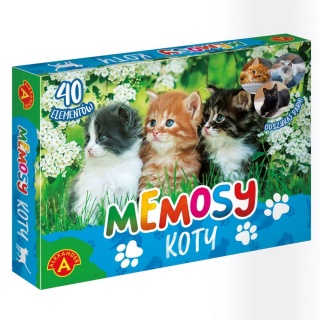 PAMIĘĆ - MEMOSY - KOTY !, Domino i memos, Gry