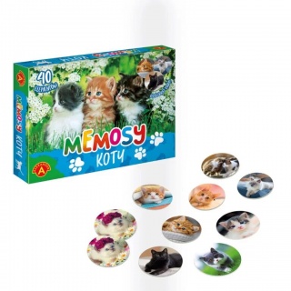 PAMIĘĆ - MEMOSY - KOTY !, Domino i memos, Gry